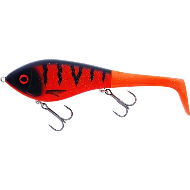 Westin Swim Tail 12cm 68g Sinking Fire 1 Body 2 Tails