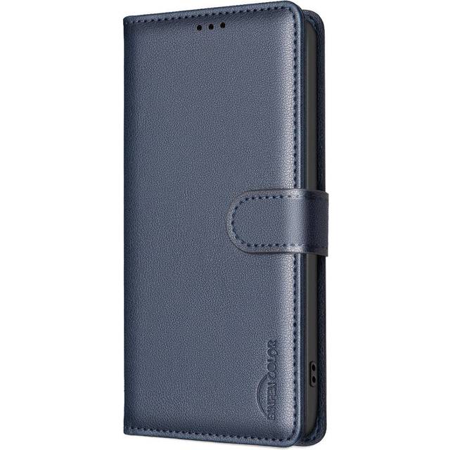 Samsung Galaxy A26 (5G) BINFEN Konstläder Fodral m. RFID Blockering - Blå