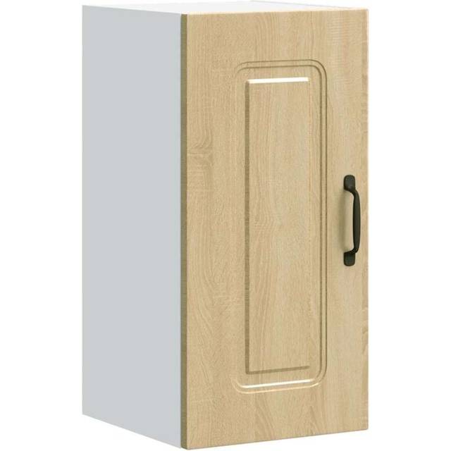 vidaXL Kitchen Wall Cabinet Kalmar Sonoma Oak Engineered Wood - Brown