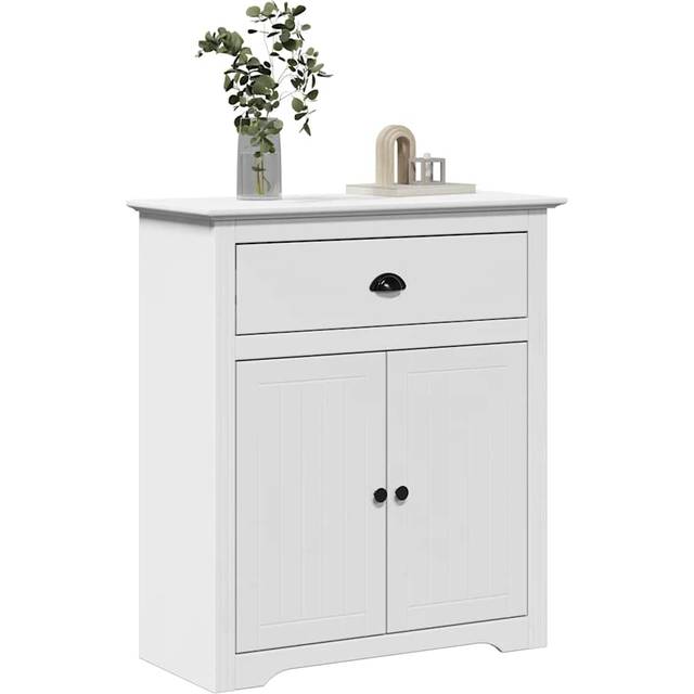 vidaXL Hallway Cabinet BODO White 80x35x90 cm