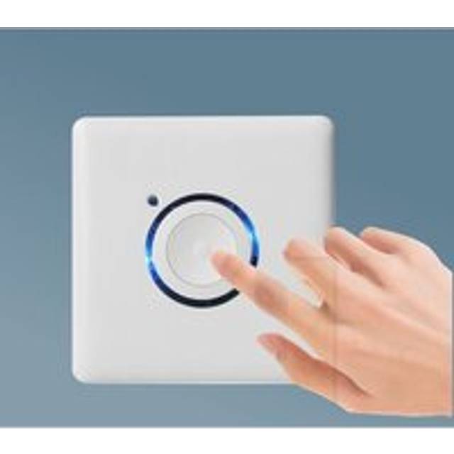 Gabrielle - Wall Timer, AC110-250V led Touch Timer Outdoor 16 Levels Delay Settings Digital Countdown Timer Interrupt