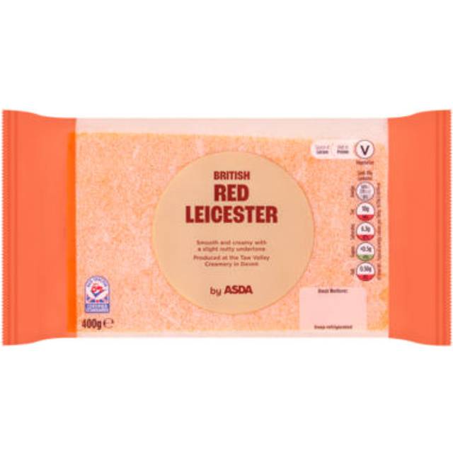 ASDA British Red Leicester 400g