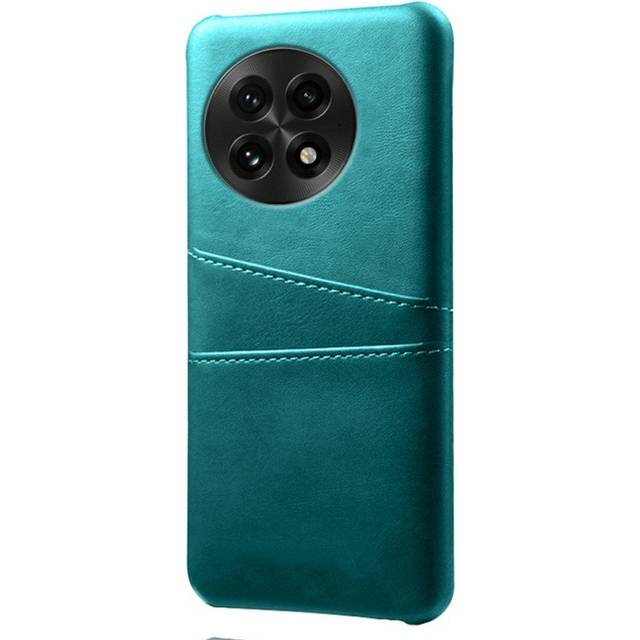 EIDERWOOD OnePlus 13 Konstläder Skal m. Inbyggd Korthållare - Grön