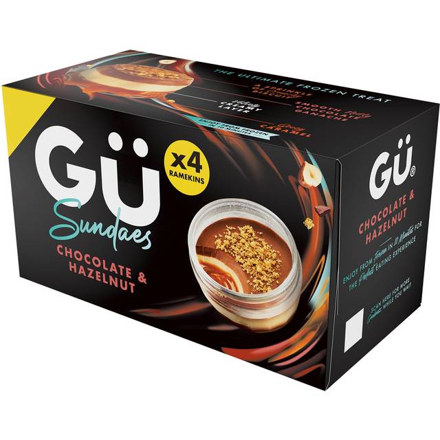 GU Chocolate & Hazelnut Sundae (4 x 80g) 320g