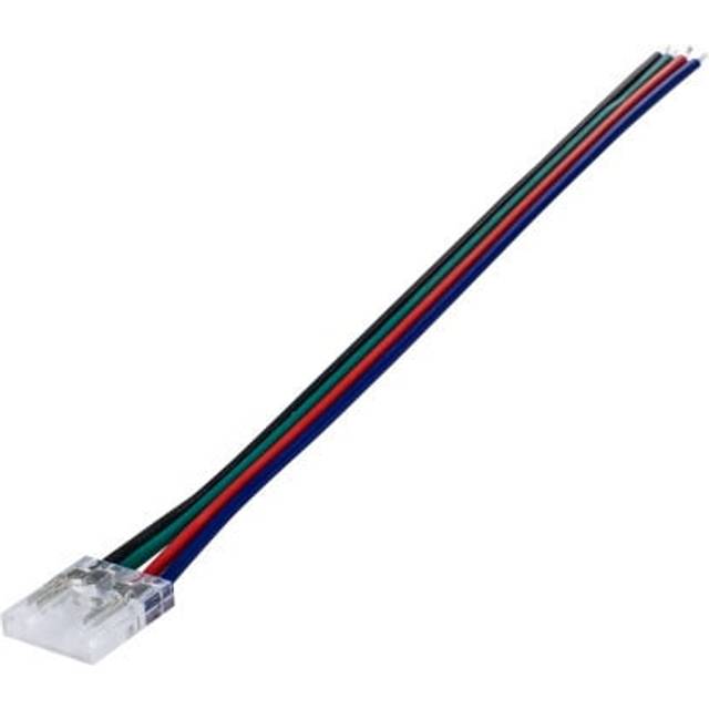 Integral Connector To 150mm Wire Pack of 5 for IP20 12mm RGB Strips