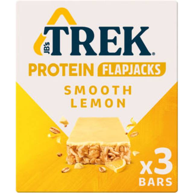 Trek Smooth Lemon Protein Flapjack
