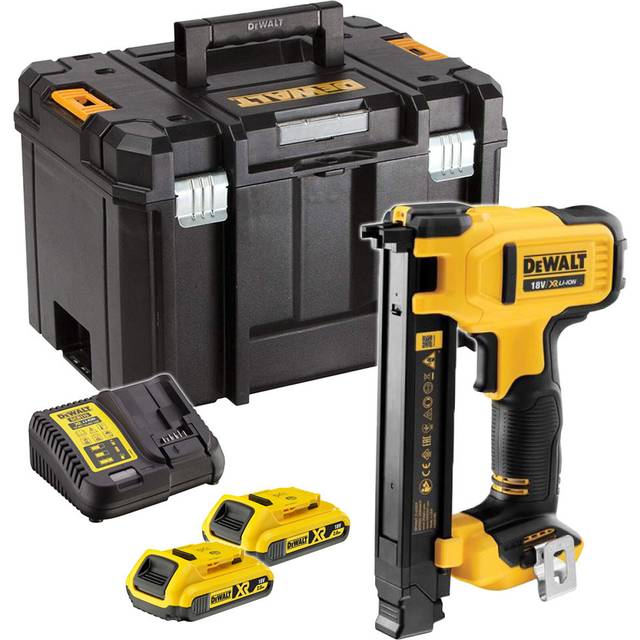 DeWalt DCN701 18v XR Cordless Electricians Stapler 2 x 2ah Li-ion Battery Charger No Case