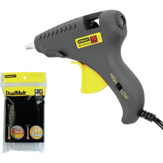 Stanley Glue Gun with 24 Glue Sticks