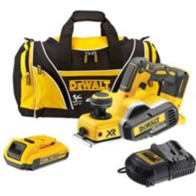 Dewalt DCP58 0D1 18v XR Cordless Brushless Planer + 1 x 2.0ah Batt, Charger + Bag