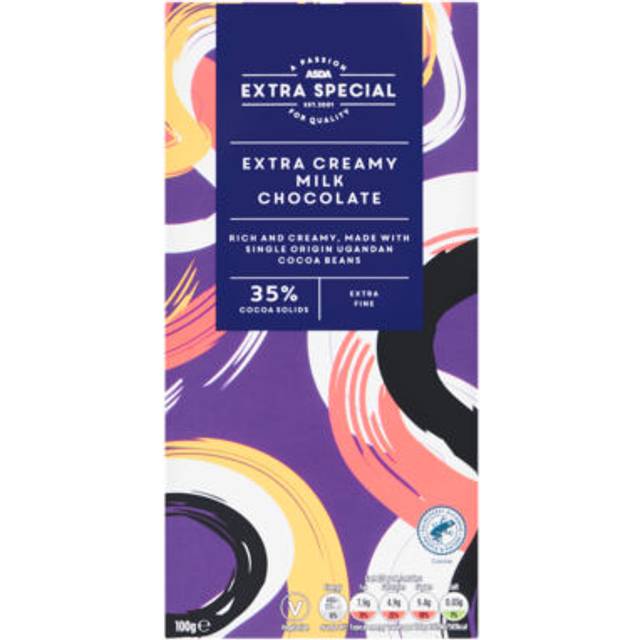 ASDA Extra Special Extra Creamy Milk Chocolate 100g