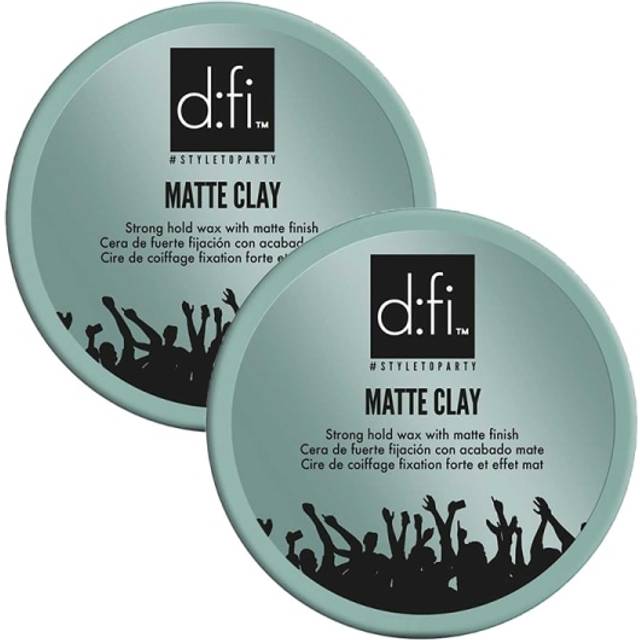 2-pack D:fi Matte Clay 75g