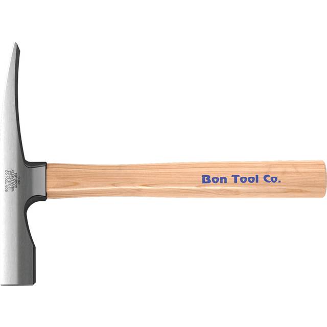 Bon tool steel city bricklayers hammer wooden handle