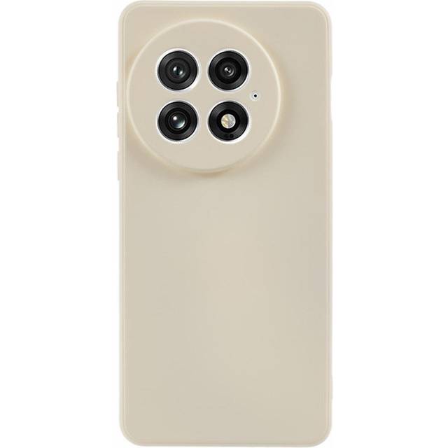 EIDERWOOD OnePlus 13 Fodrat Flexibelt Plast Skal - Beige