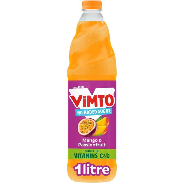 Vimto Real Fruit Squash Mango & Passionfruit