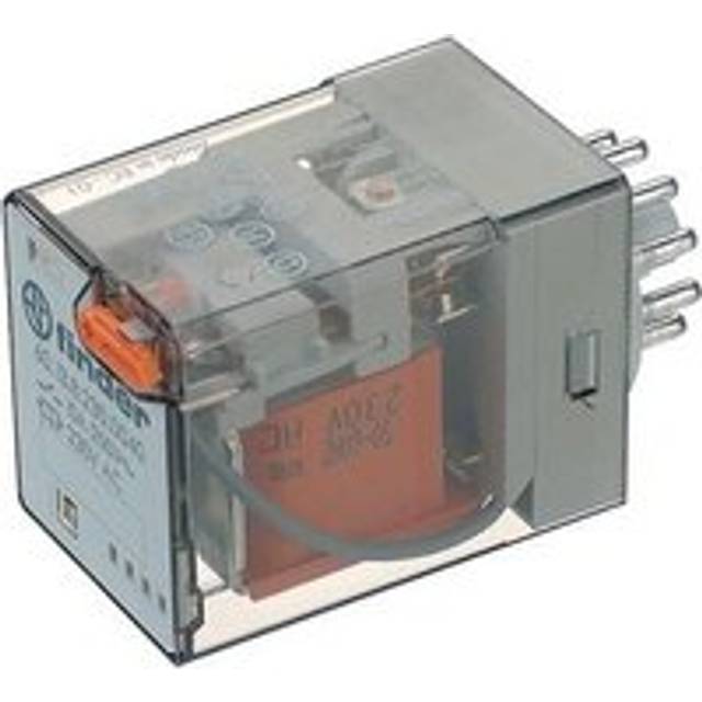 55.34.9.125.0094 Industrial electromagnetic relay 4PDT 7A 125V - Finder