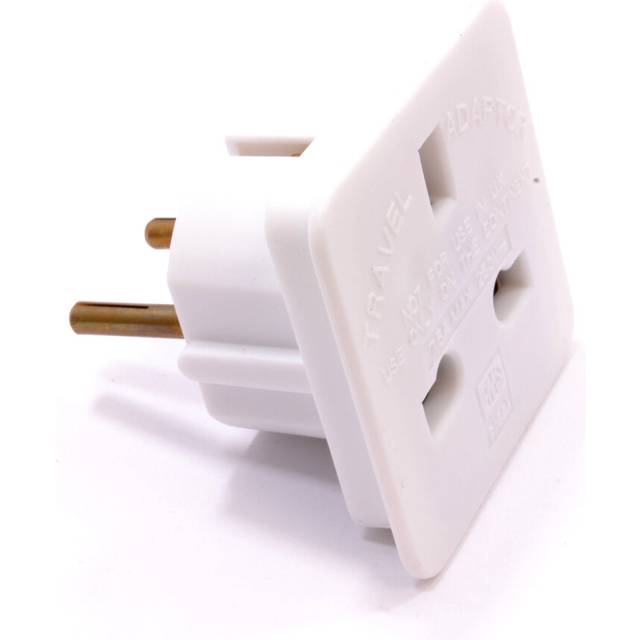 kenable Travel Adapter UK Main Plug To Euro Schuko Plug Changer Europe