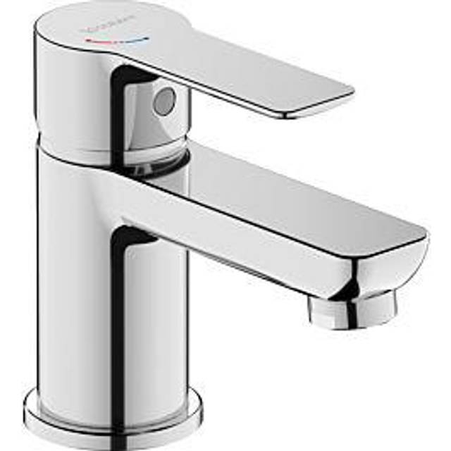 Duravit D-code Single Lever Small Freshstart Basin Mixer W/ Minusflow - Chrome