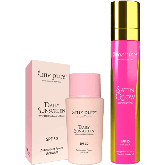 âme pure Sunscreen Set Face & Body