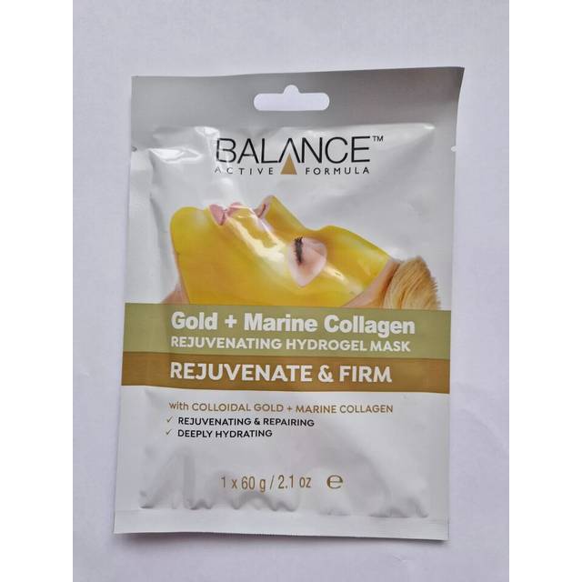 Balance Active Gold + Marine Collagen Rejuvenating Hydrogel Mask 60g