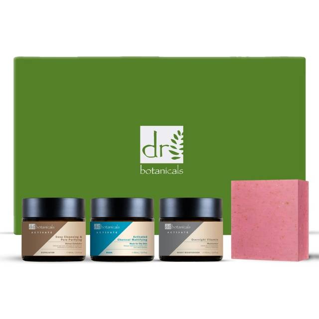 Dr Botanicals Anti-Ageing Activate Morning Skin Care Christmas Gift Set