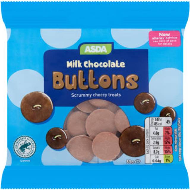 ASDA Milk Chocolate Buttons