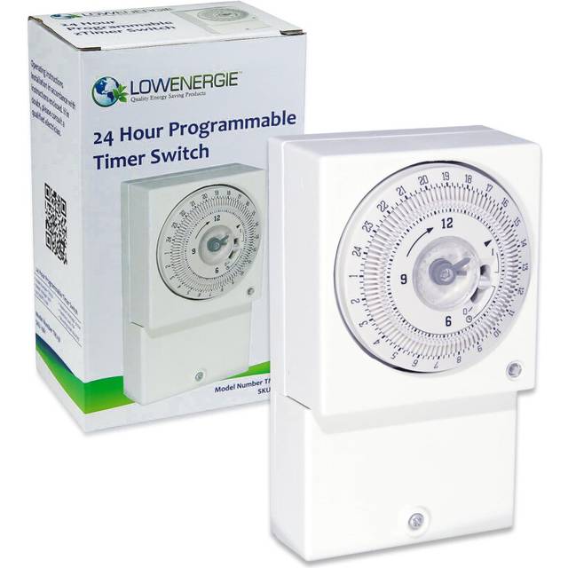 24hr Mechanical Wall Timer Switch 3000w Immersion Heater & Lighting
