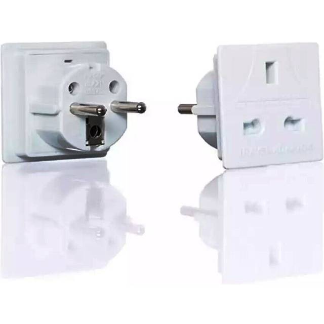 European Continental Travel Adaptor Uk To Europe 10A - 240V