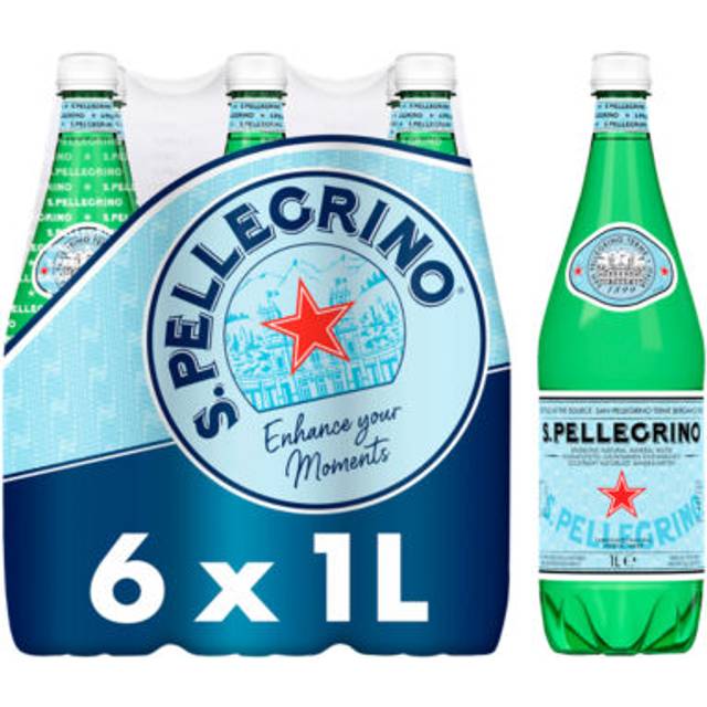 San Pellegrino Mineralvatten 6x1L
