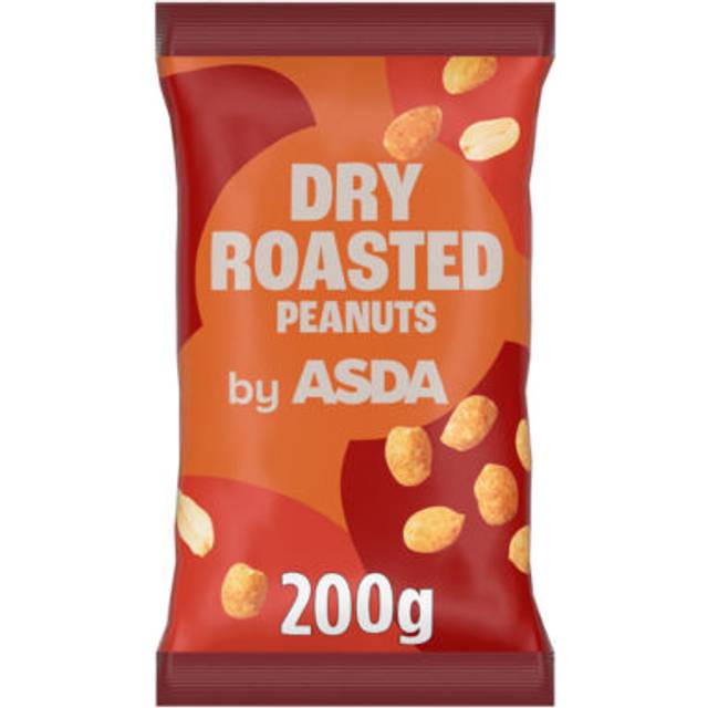 ASDA Dry Roasted Peanuts 200g