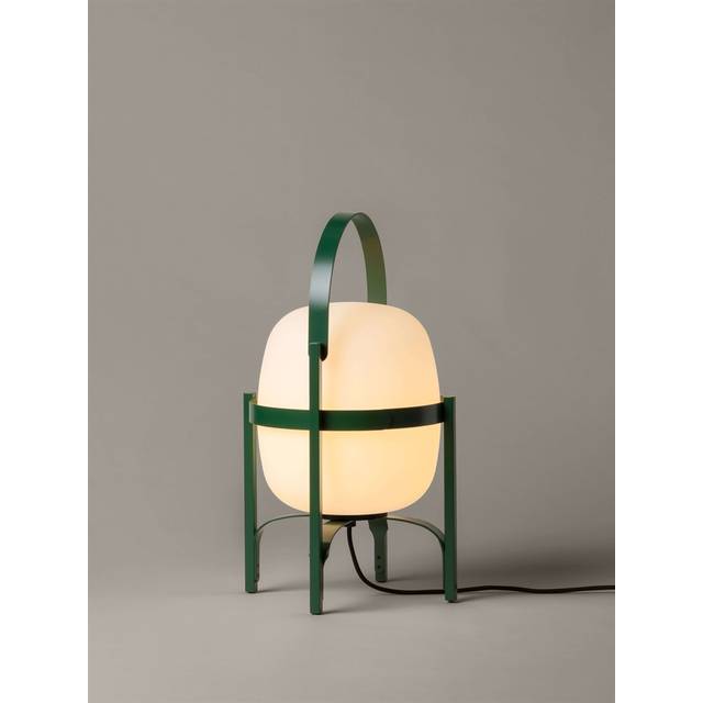 Santa & Cole - Cesta Exterior Table Lamp/Floor Lamp IP65 English Green