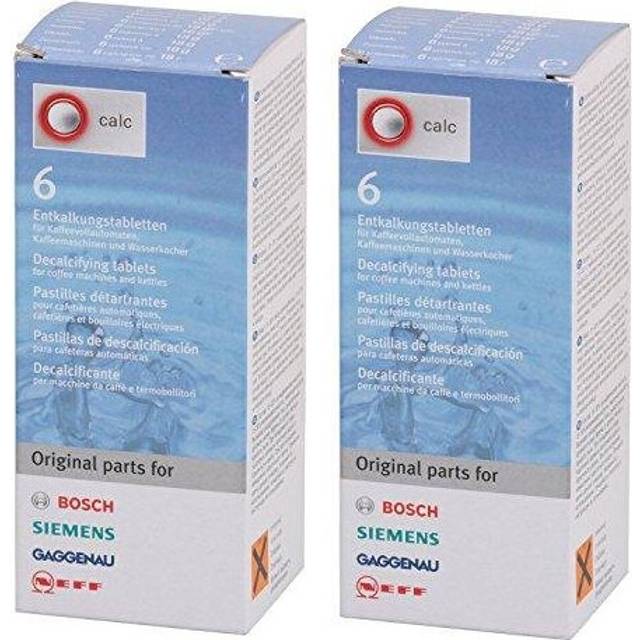 Genuine BOSCH Descaler Tablets for Starbucks Coffee Machine (12 Tablets)