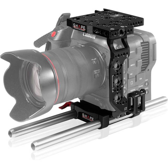 SHAPE Canon C70 cage 15 mm LW rod system