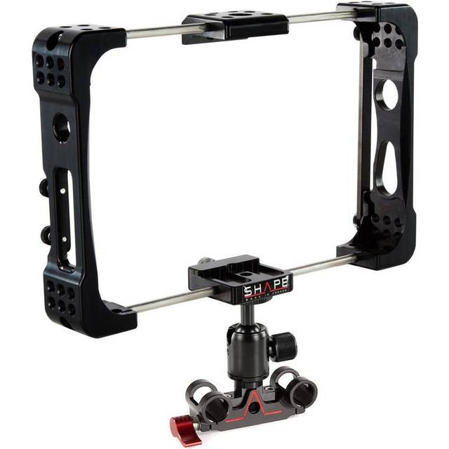 SHAPE Monitor Cage with 15 mm Rod Bloc Ball Head for Atomos Inferno/Flame
