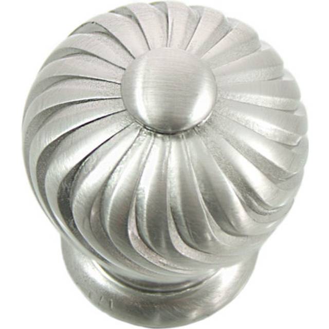 Strategic Brands 83928 1.25 in. Satin Nickel French Twist Cabinet Knob