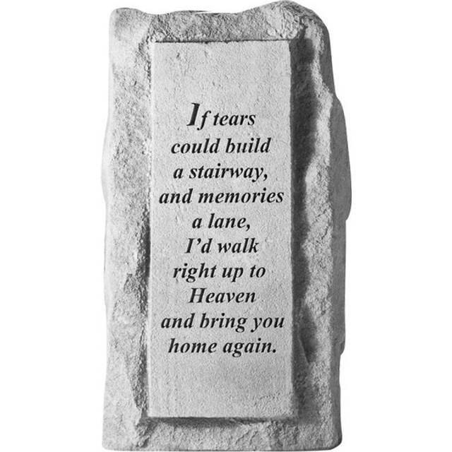 If Tears Could Build A Stairway Memorial Candleholder