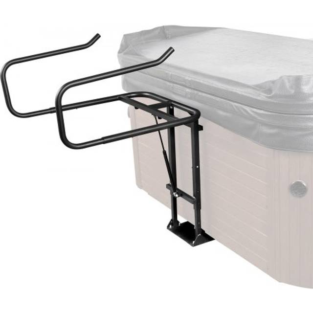 VEVOR Whirlpool-Abdeckungslift, Spa-Abdeckungslift, Hydraulisch, 84-105 cm (H),135-235 cm (B), Verstellbar, an Einer Seite Unten Installiert, für Verschiedene Größen von Whirlpools