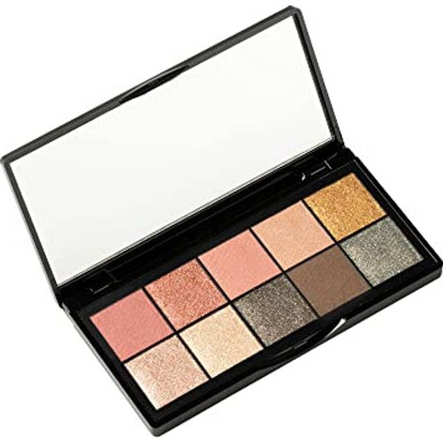 """Preziose Geometrie"" Eye Shadow Pallete I Pressed Pigments I 10 Matte and Metallic Finishes I Warm and Cool Tones"