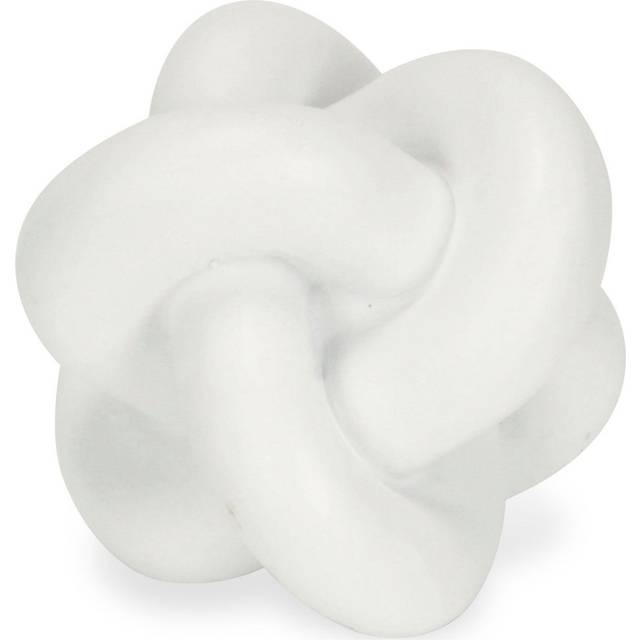 Minyoro White Resin Chain Knot Sculpture