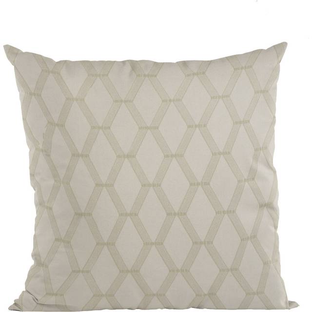 Plutus Wheat Diamond Shiny Fabric With Embroydery Luxury Throw Pillow  Double sided  12 x 20