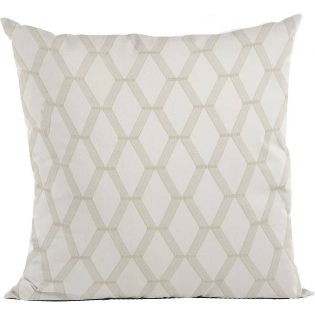 Plutus Pearl Diamond Shiny Fabric With Embroydery Luxury Throw Pillow  Double sided  20 x 36 King