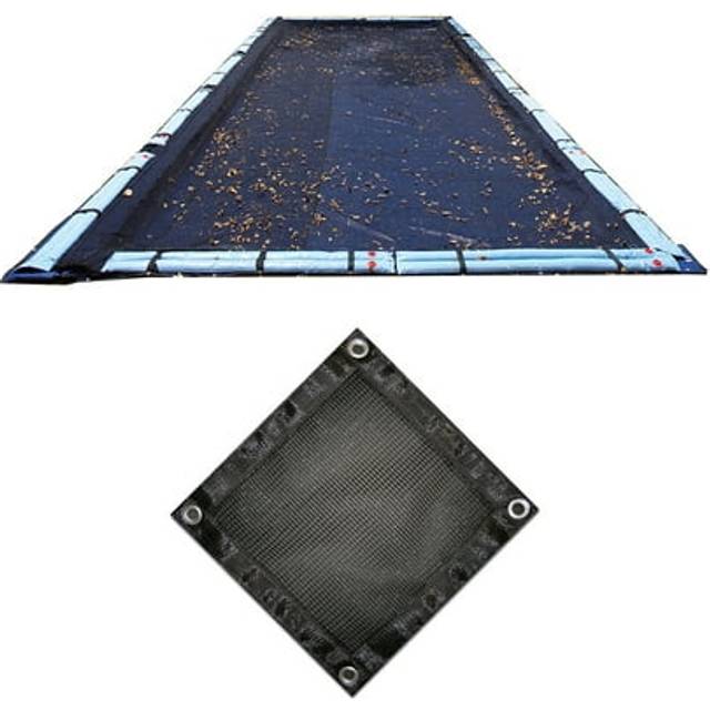 Blue Wave 14ft x 28ft Rectangular Leaf Net In Ground Pool Cover