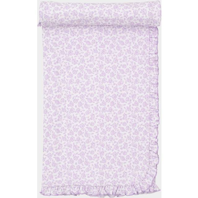Kissy Kissy Girls Purple Cotton Summer Gardens Blanket (73Cm)
