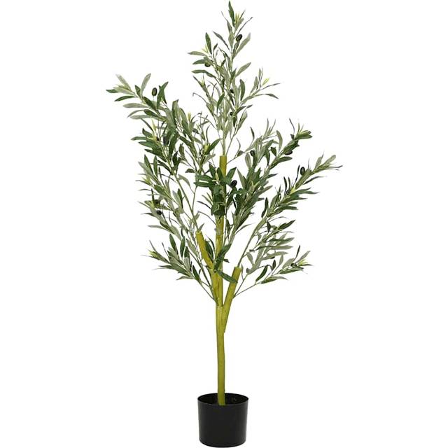 vidaXL Artificial Olive Tree 450 Leaves 120 cm Green