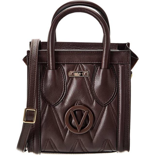 Valentino By Mario Valentino Eva Diamond Leather Tote
