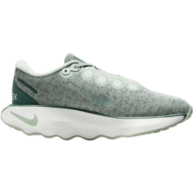 Nike Women's Waterproof Walking Shoes Motiva Gore-tex Löparskor Light Silver/Jade Horizon/Vintage Green/Light Silver - US 9.5