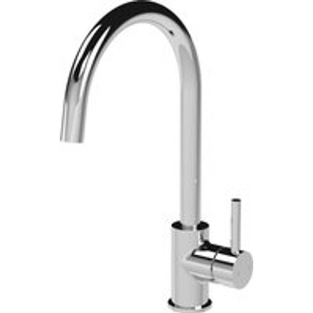 Minimalist Kitchen Mono Mixer Tap with 1 Lever Handle, 436mm - Chrome