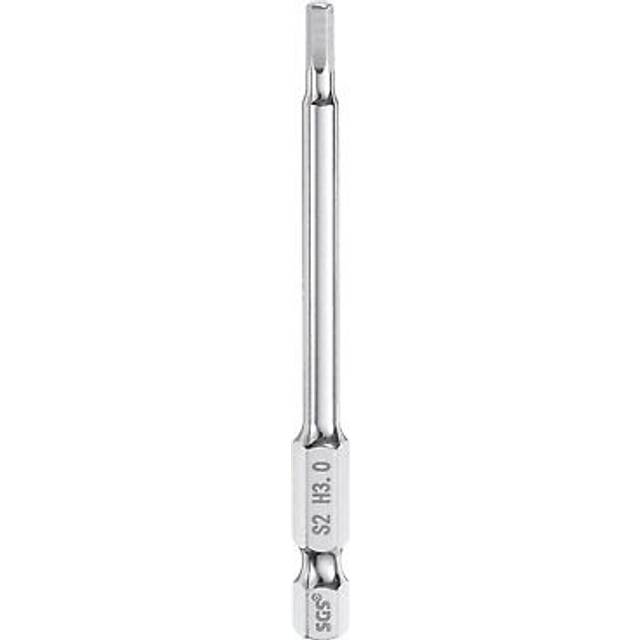 3mm (h3) Hex Head Wrench Drill Bit 3.2 Long Magnetic Screwdriver Bits