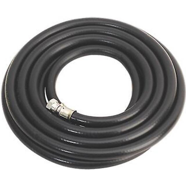 Sealey Air Hose 5m x 10mm with 1/4" BSP Unions Heavy Duty