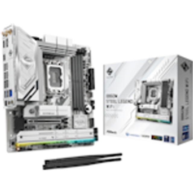 Asrock B860M Steel Legend WiFi Intel B860 LGA 1851 (Socket V1) micro ATX