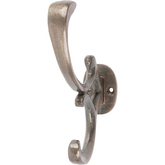 30mm x 130mm Ornamental Hat & Coat Hook - Raw